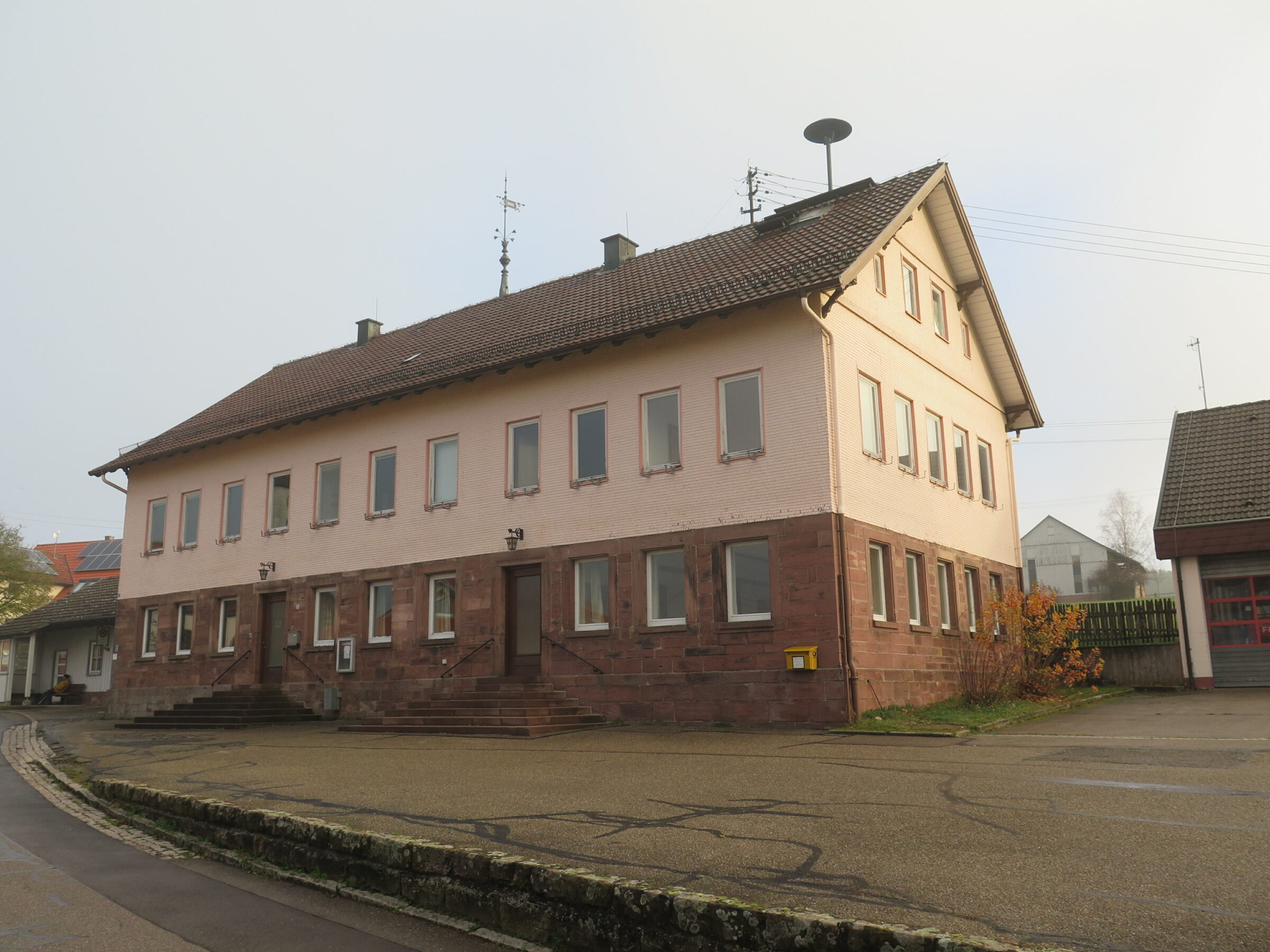 Das alte Rathaus in Würzbach, Gemeinde Oberreichenbach
